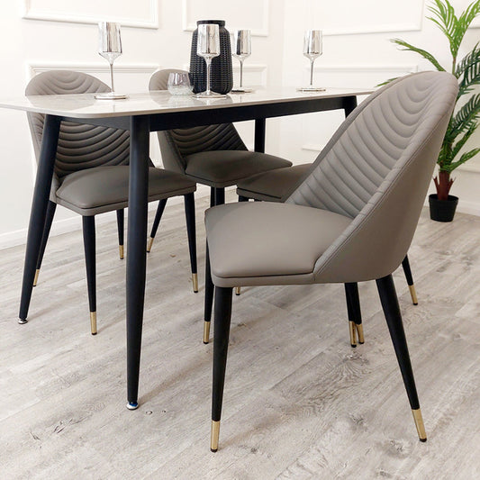 Alba Leather Dining Chair