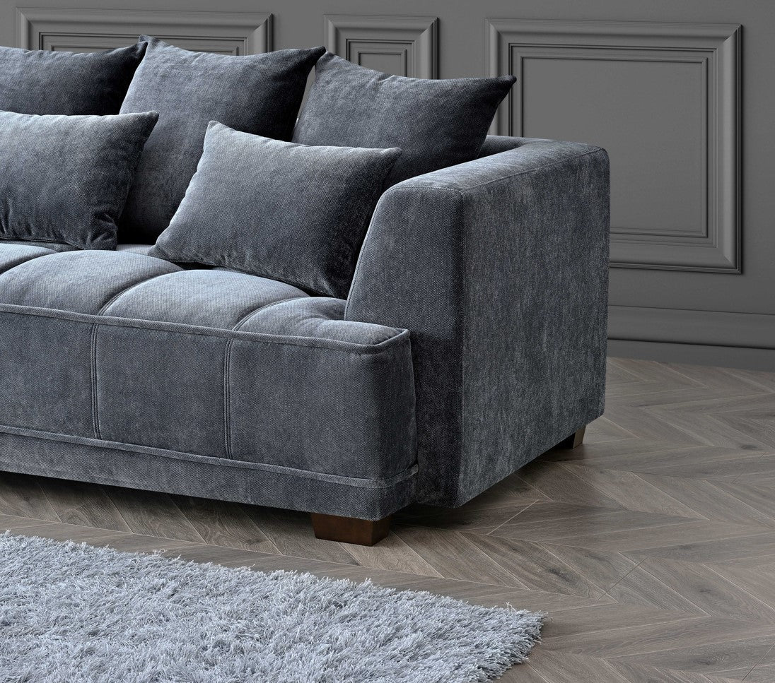 Gramercy Group in Steel Velvet